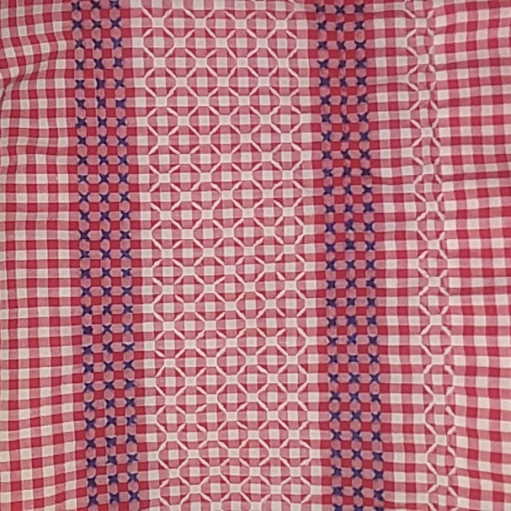 Vintage style waist tie apron - Picture 2 of 3